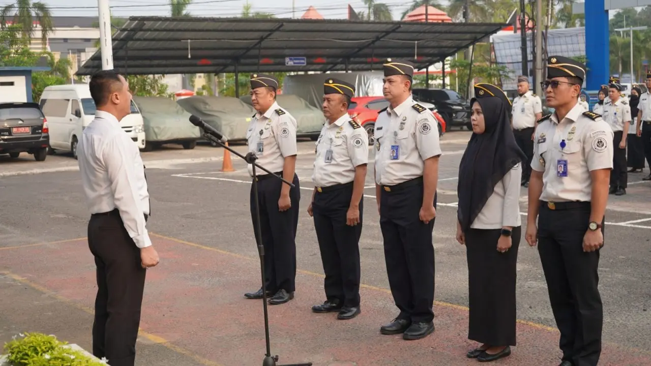 Apel Pagi, Kakanim Bengkulu Tekankan Integritas dan Pelayanan Terbaik