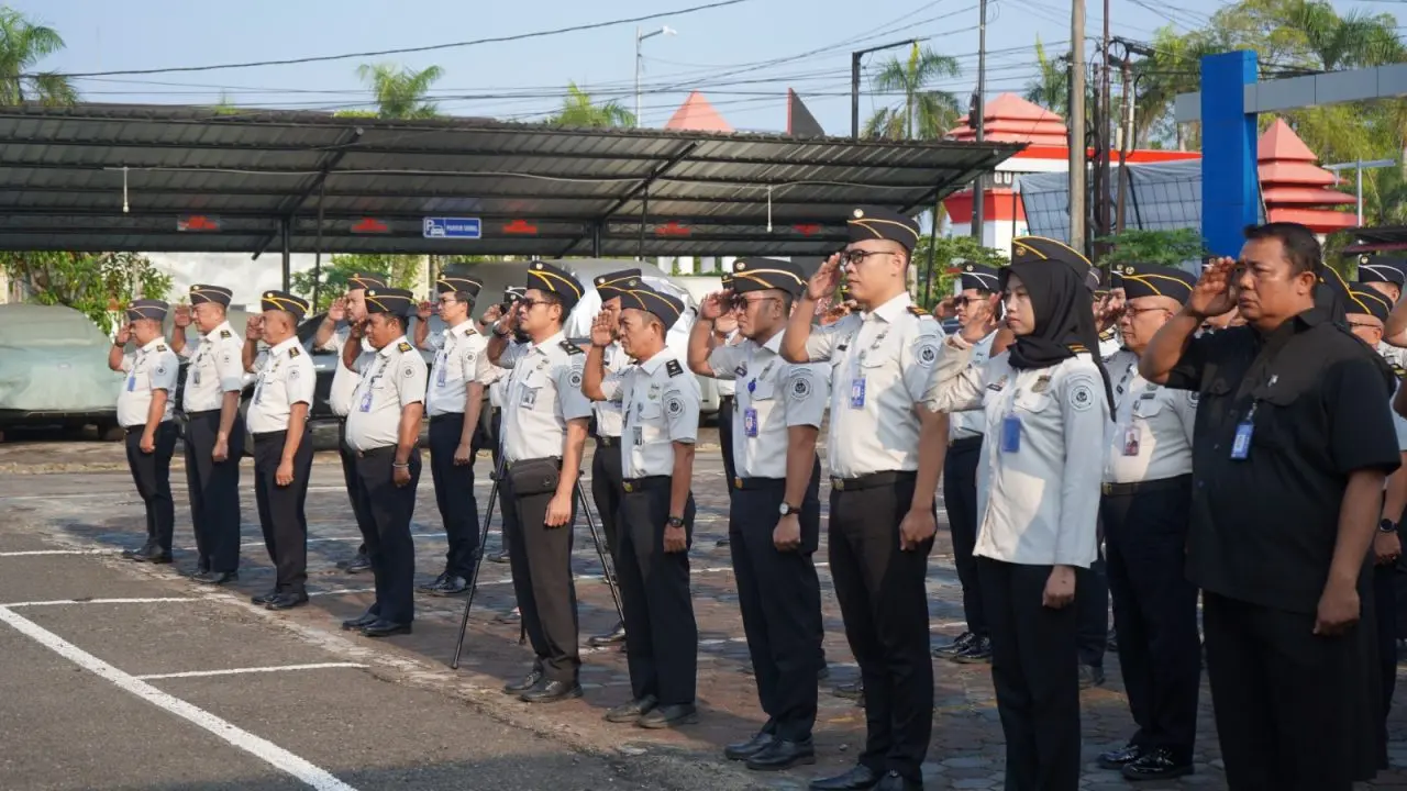 Apel Pagi Kanim Bengkulu Tekankan Optimalisasi Tugas dan Pelayanan Masyarakat