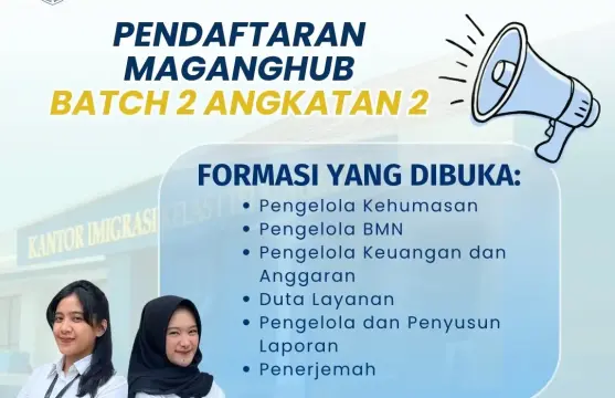 Buka Peluang Pengembangan Kompetensi Generasi Muda, Imigrasi Bengkulu Buka MagangHub Batch 2 Angkatan 2