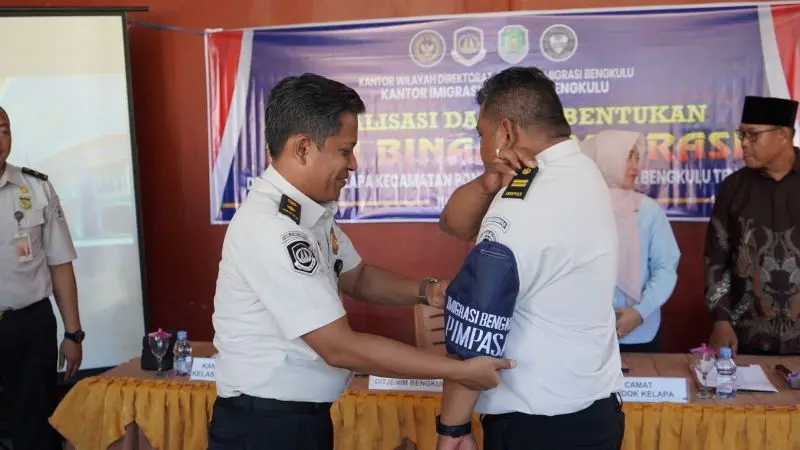Cegah Tindak Pidana Perdagangan Orang hingga Tingkat Desa, Imigrasi Bengkulu Perkuat Program DBI dan PIMPASA