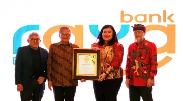 Dorong Keuangan Berkelanjutan, Bank Raya Raih Indonesia Sustainable Business & ESG Excellence Award 2026