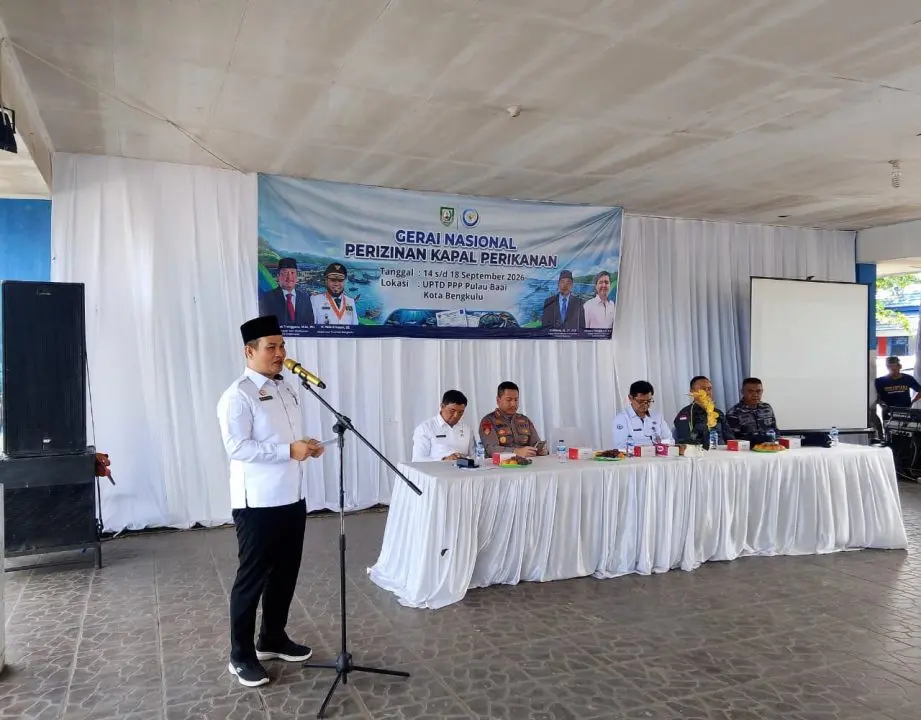 Gerai Nasional Perizinan Kapal Resmi Hadir di Bengkulu