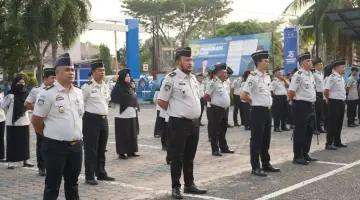 Jaga Kesehatan dan Kesiapsiagaan, Imigrasi Bengkulu Perkuat Semangat Pelayanan