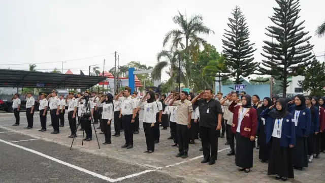 Jaga Semangat dan Disiplin, Kanim Bengkulu Perkuat Komitmen Jalankan Tupoksi
