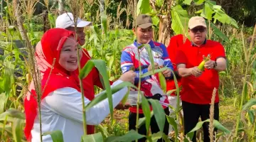 Kebun Bantu Rakyat Jadi Contoh Pemanfaatan Pekarangan OPD di Provinsi Bengkulu