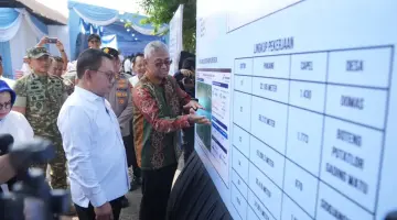 Prof. Dr. Dudung Abdurachman, meninjau langsung kesiapan pengoperasian Jaringan Gas Bumi Rumah Tangga (Jargas) yang dibangun melalui Anggaran Pendapatan dan Belanja Negara (APBN) di Kabupaten Gresik, Provinsi Jawa Timur, Jumat (18/9/2026).