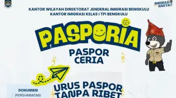 LAST CALL! PASPORIA Kanim Bengkulu Hadir Lusa di Sport Center