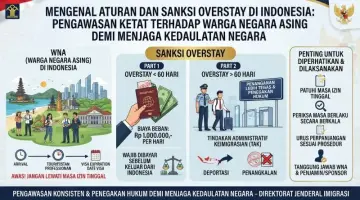 Mengenal Aturan dan Sanksi Overstay di Indonesia: Pengawasan Ketat Terhadap Warga Negara Asing 