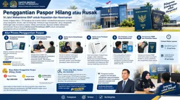 Paspor Hilang atau Rusak? Kenali Lokasi, Alur BAP, dan Biaya Penggantiannya di Imigrasi Bengkulu
