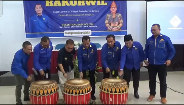 Rakorwil Gema Bangsa Bengkulu Tegaskan Dukungan Prabowo Dua Periode
