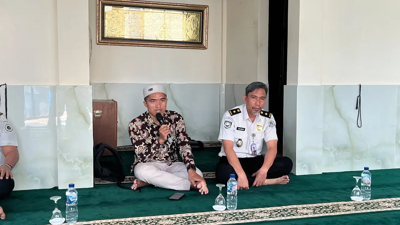 Siraman Rohani di Masjid Al Muttaqin, Pegawai Imigrasi Bengkulu Diajak Perkuat Ikhtiar dan Keimanan
