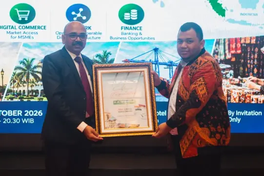 Forum Bisnis India-Sumatra 2026 Paparkan Peluang Dagang, Jaringan Digital Terbuka, dan Pembiayaan bagi UMKM