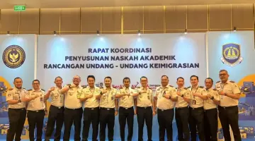 Imigrasi Bengkulu Utara Hadiri Rakor Penyusunan Naskah Akademik RUU Keimigrasian