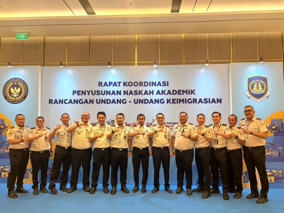 Imigrasi Bengkulu Utara Hadiri Rakor Penyusunan Naskah Akademik RUU Keimigrasian