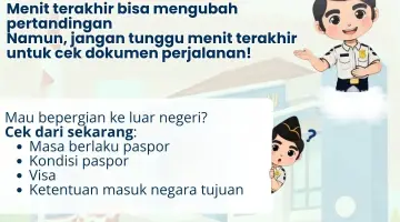 Ingat Dokumen Sebelum Berangkat, Imigrasi Imbau Masyarakat Cek Paspor dan Ketentuan Perjalanan Sejak Dini
