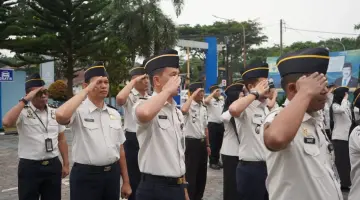 Kanim Bengkulu Gelar Upacara Hari Sumpah Pemuda ke-98, Teguhkan Semangat Pemuda untuk Indonesia