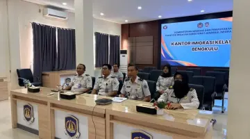 Kanim Bengkulu Ikuti Sosialisasi Permenimipas Nomor 15 Tahun 2026 tentang Akses Data Keimigrasian