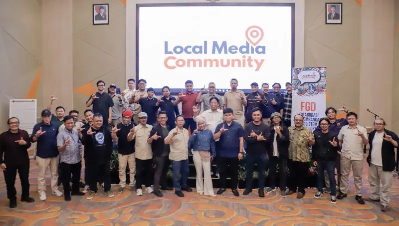 Focus Group Discussion (FGD) Kolaborasi Pengembangan Ekosistem Media Lokal yang digelar di Bandung, Jawa Barat Kamis (8/10/2026).