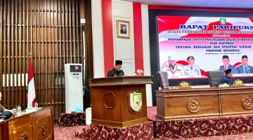 Sekda Provinsi Bengkulu, Herwan Antoni,
