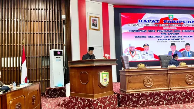 Sekda Provinsi Bengkulu, Herwan Antoni,