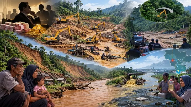Tambang Emas Liar: Siapa Untung, Siapa Buntung?